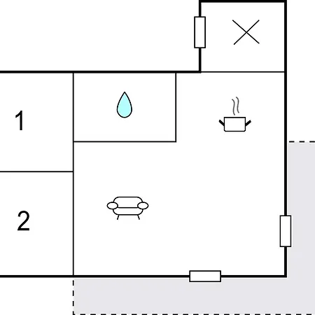 2 Bedroom Stunning In