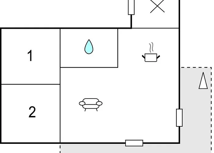2 Bedroom Stunning In Casa de Férias San-Giuliano